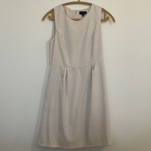 Off white with gold glitter dress